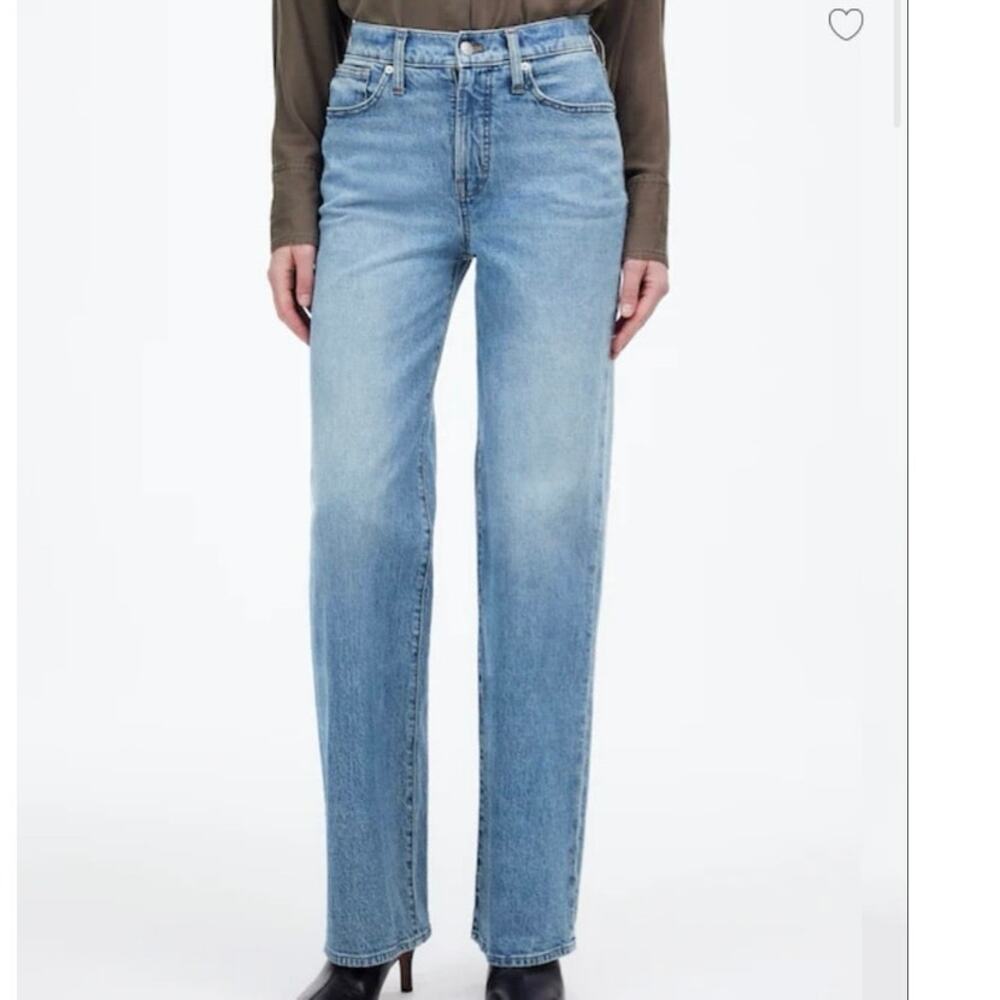 MADEWELL The Petite Perfect Vintage Wide Leg Jean Enmore Wash Size 23P